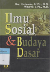 Image of Ilmu Sosial dan Budaya Dasar