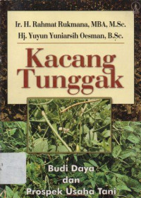 Image of Kacang Tunggak:Budi Daya dan Prospek Usaha Tani