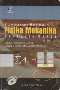Image of Komputasi Simbolik Fisika Mekanika Berbasis Maple