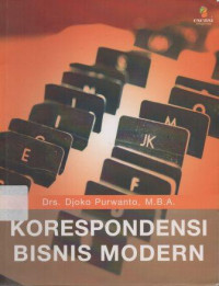 Image of Korespondensi bisnis Modern