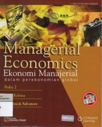 Image of Managerial Economics: Ekonomi Manajarial Dalam Perekonomian Global