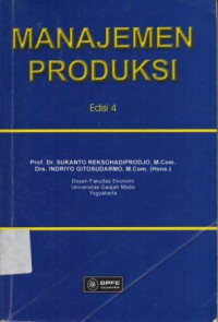 Image of Manajemen produksi
