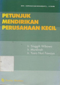 Image of Petunjuk Mendirikan Perusahaan Kecil