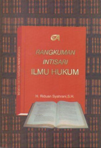 Image of Rangkuman Intisari Ilmu Hukum