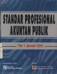 Image of Standar Profesional  Akuntan Publik