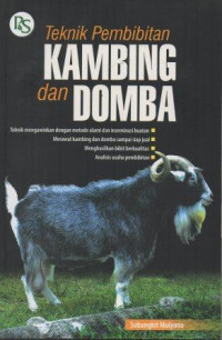 Image of Teknik Pembibitan Kambing Domba