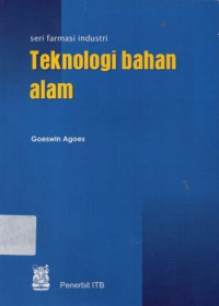 Image of Teknologi Bahan Alam