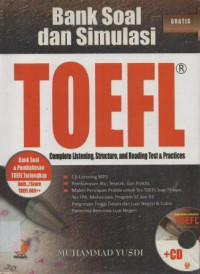 Image of Toefl Complete Listening,Structure,and Reading Test and Practices