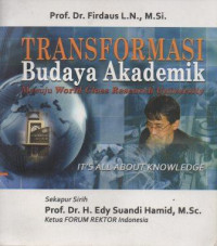 Image of Transformasi Budaya Akademik