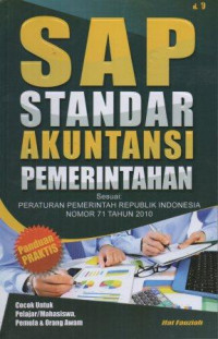 Image of SAP Standar Akuntansi Pemerintahan