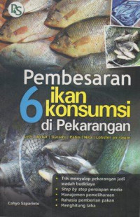 Image of Pembesaran 6 ikan Konsumsi di Pekarangan