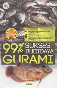 Image of 99% Sukses Budidaya Gurami