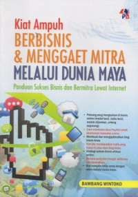 Image of Kiat Ampuh Berbisnis & Menggaet Mitra Melalui Dunia Maya