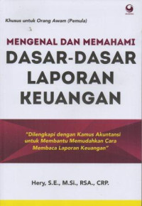 Image of Mengenal Dan Memahami Dasar-Dasar Laporan keuangan