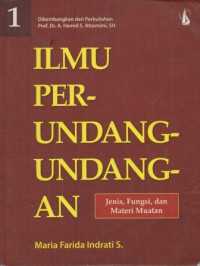 Image of Ilmu Perundang-undangan