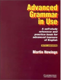 Image of Advanced Grammar in Use