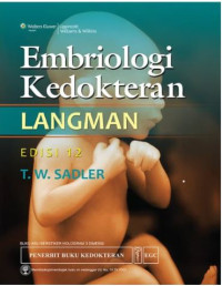 Image of Embriologi Kedokteran Langman Edisi 12