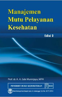 Image of Manajemen Mutu Pelayanan Kesehatan