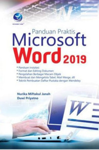 Image of Panduan Praktis Microsoft Word 2019