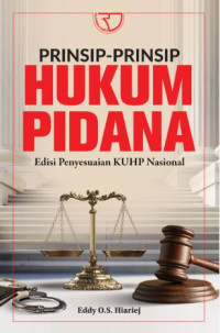 Image of Prinsip Prinsip Hukum Pidana