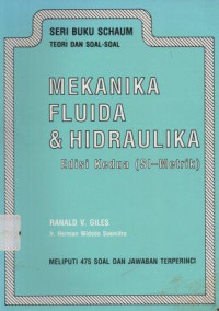 Image of Mekanika Fluida dan Hidraulika : Seri Buku Schaum Teori dan Soal-Soal