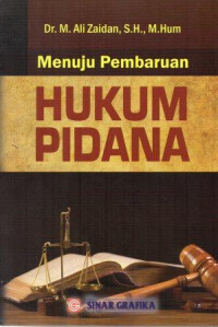 Image of Menuju Pembaharuan Hukum Pidana
