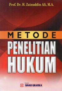 Image of Metode Penelitian Hukum