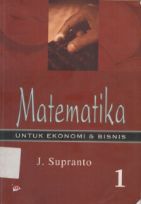 Image of Matematika untuk Ekonomi dan Bisnis