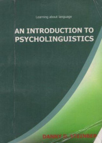 Image of Learning about language An Introduction To Psycholinguistics