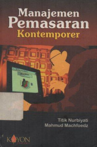 Image of MAnajemen Pemasaran Kontenporer