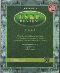 Image of USKP Revie 2007 Volume 4