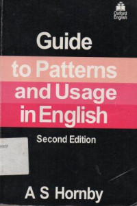 Image of Guide to patterns and usage in english