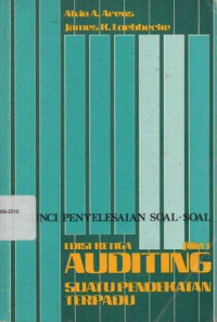 Image of Auditing Suatu pendekatan Terpadu Jilid 1