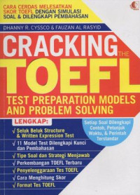 Image of Cracking The Toel Test Preparation Models & Problem Solving
