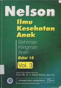 Image of Nelson Ilmu Kesehatan Anak Vol. 3