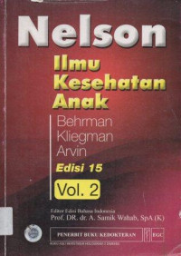Image of nelson ilmu kesehatan anak Vol. 2
