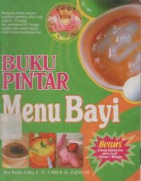 Image of BUku Pintar Menu Bayi