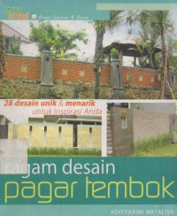 Image of Ragam Desain Pagar Tembok