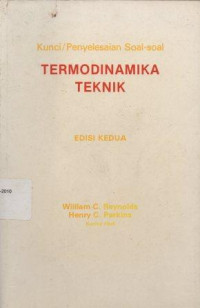Image of Termodinamika Teknik : Kunci/ Penyelesaian Soal-Soal